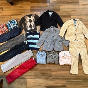 Boy’s dressy clothes suit shirts pants lot JW 16 items. Gap jcrew old navy 3T